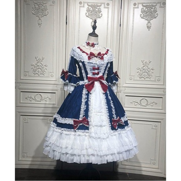 Hinana Moira Princess Dresses & Skirts - Hinana Moira Princess Sweet Lolita Tiered Dress